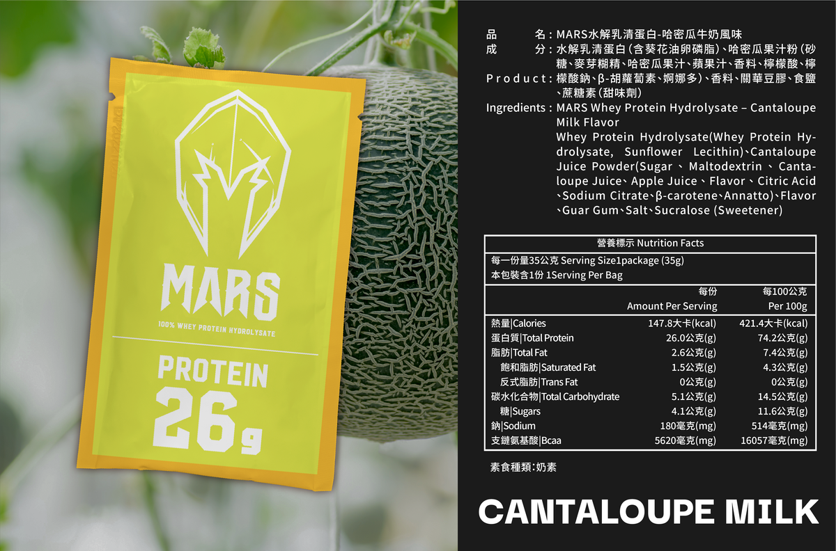 MELON · HYDRO WHEY
