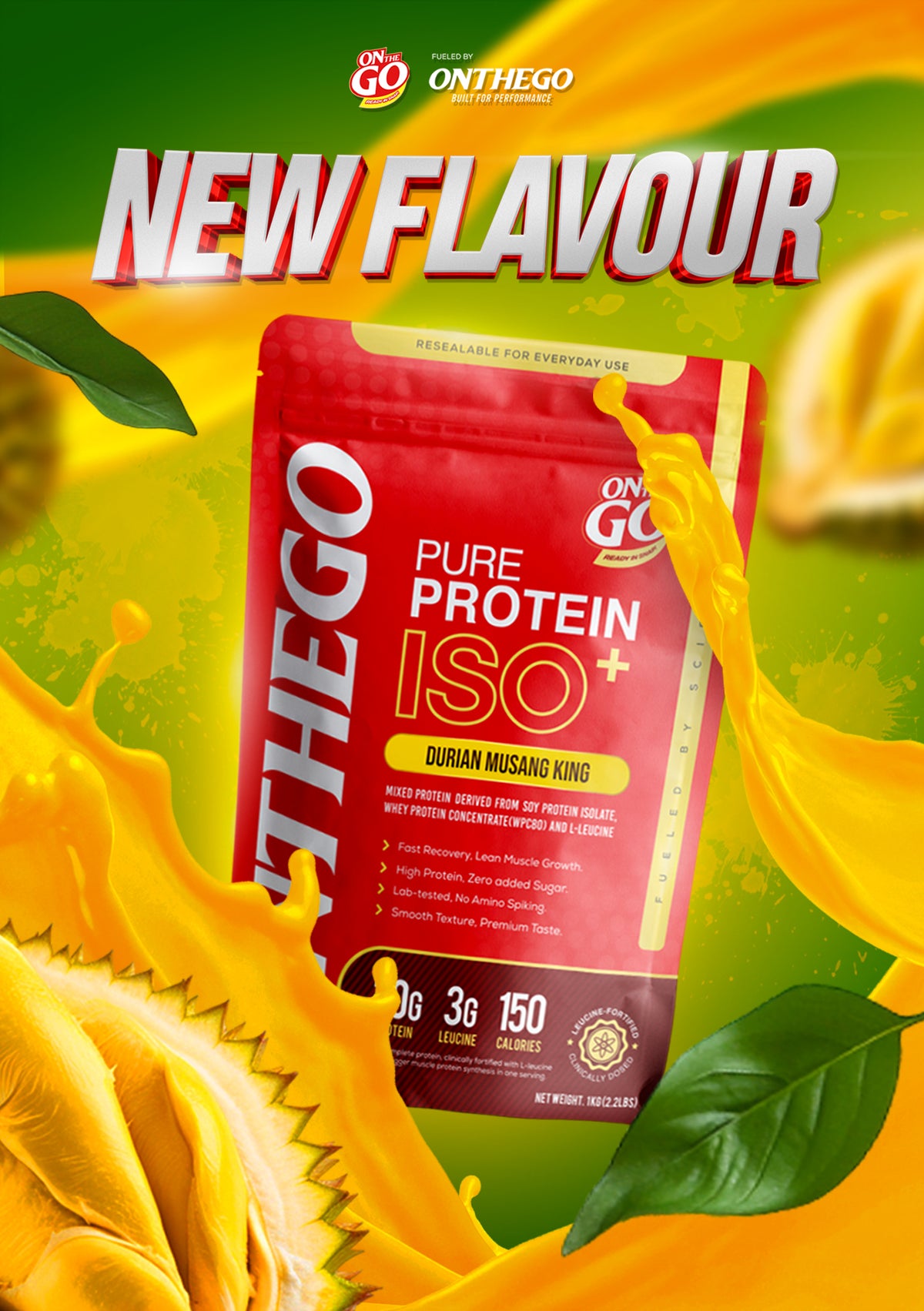 ONTHEGO DURIAN MUSANG KING猫山王